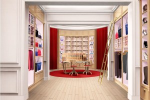 A rendering of the Repetto store on West Broadway