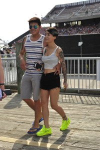 style watch, Billboard Hot 100 Music Festival at the Nikon at Jones Beach Theater