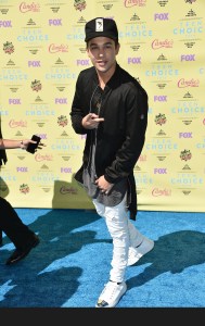 Austin Mahone, Teen Choice Awards, Arrivals, Los Angeles, America - 16 Aug 2015