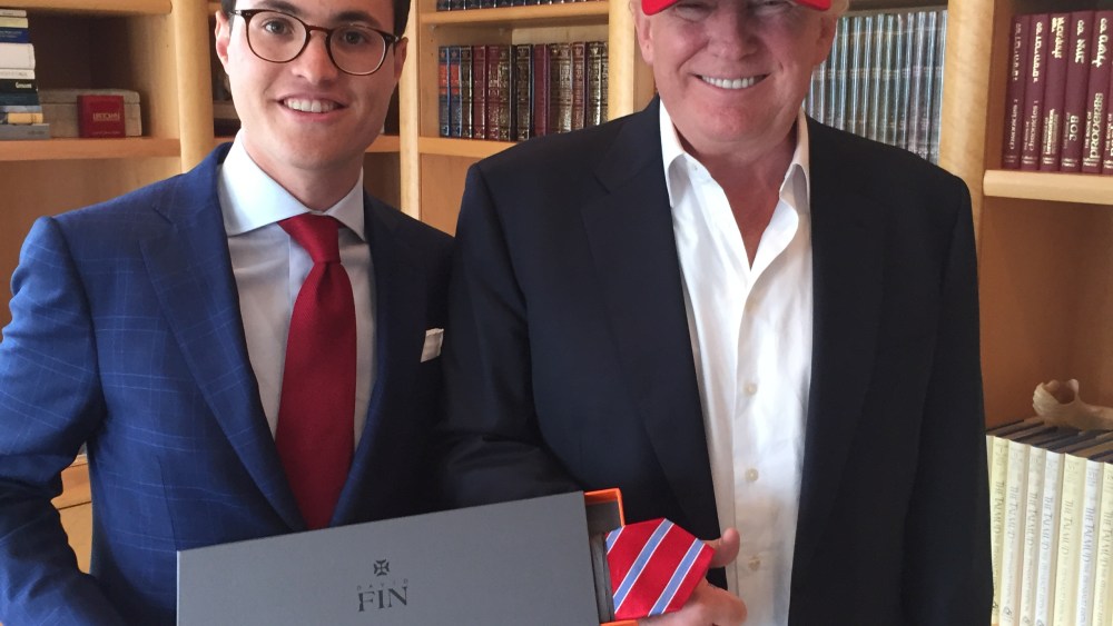 David Herzka and Donald Trump