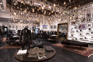 Inside the John Varvatos store in San Diego