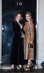 Amanda Wakeley and Laura Bailey 10 Downing Street London Fashion Week Party