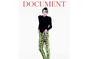 One of the 12 covers of Document fall-winter 2015 issue