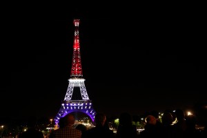 Eiffel Tower Explodes in Color for Fashion Week