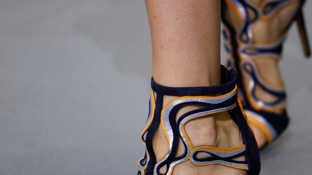 Peter Pilotto shoes suede and leather london spring 2016