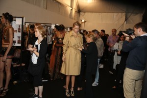 Alberta Ferretti Backstage RTW Spring 2