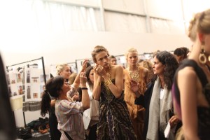 Alberta Ferretti Backstage RTW Spring 2