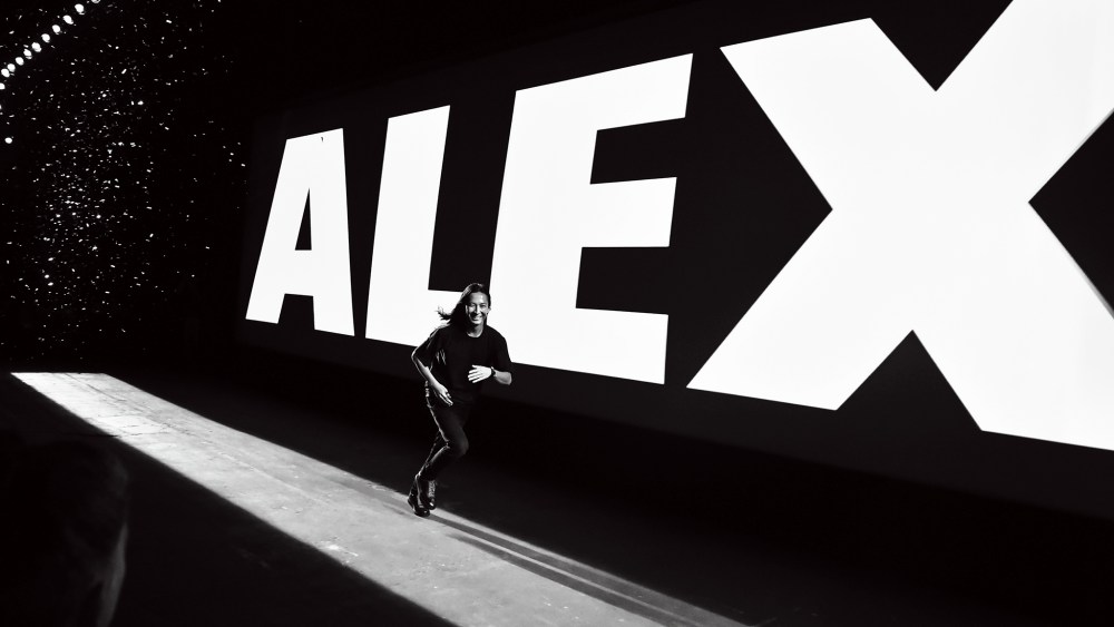Alexander Wang at his spring 2016 show.