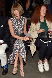 Front row at Alexander Wang RTW Spring 2016