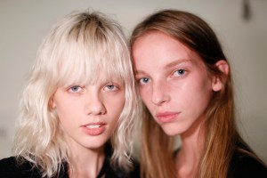Backstage at Alexander Wang RTW Spring 2016