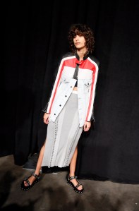 Backstage at Alexander Wang RTW Spring 2016
