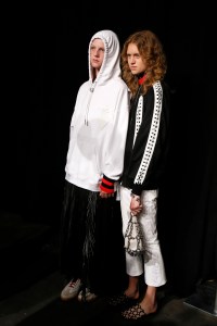 Backstage at Alexander Wang RTW Spring 2016