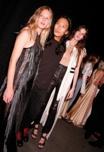 Backstage at Alexander Wang RTW Spring 2016