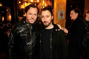 Alexandre de Betak and Anthony Vaccarello Vaccarello x Lancôme Paris Fashion Week After Party