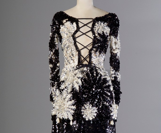 Christian Dior by Gianfranco Ferré embroidered tunic 1995