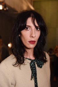 Backstage at Anna Sui RTW Spring 2016