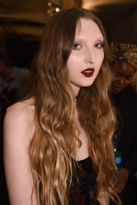 Backstage at Anna Sui RTW Spring 2016