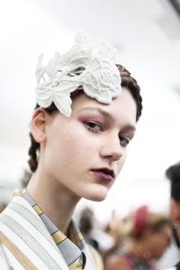 Backstage at Antonio Marras Spring 2016