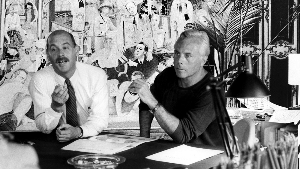 Giorgio Armani Autobiography Mark's Company's 40th Anniversary