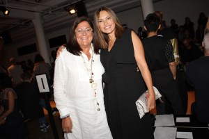 Fern Mallis and Mariska Hargitay, Baja East Front Row