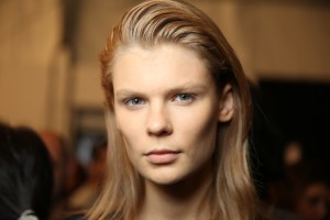 Backstage at Blumarine RTW Spring 2016