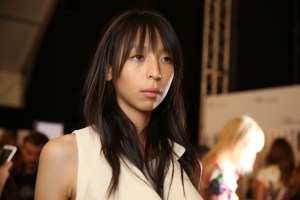 Backstage at Blumarine RTW Spring 2016