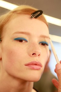 Backstage at Boss RTW Spring 2016