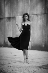 A look from Brandon Maxwell.