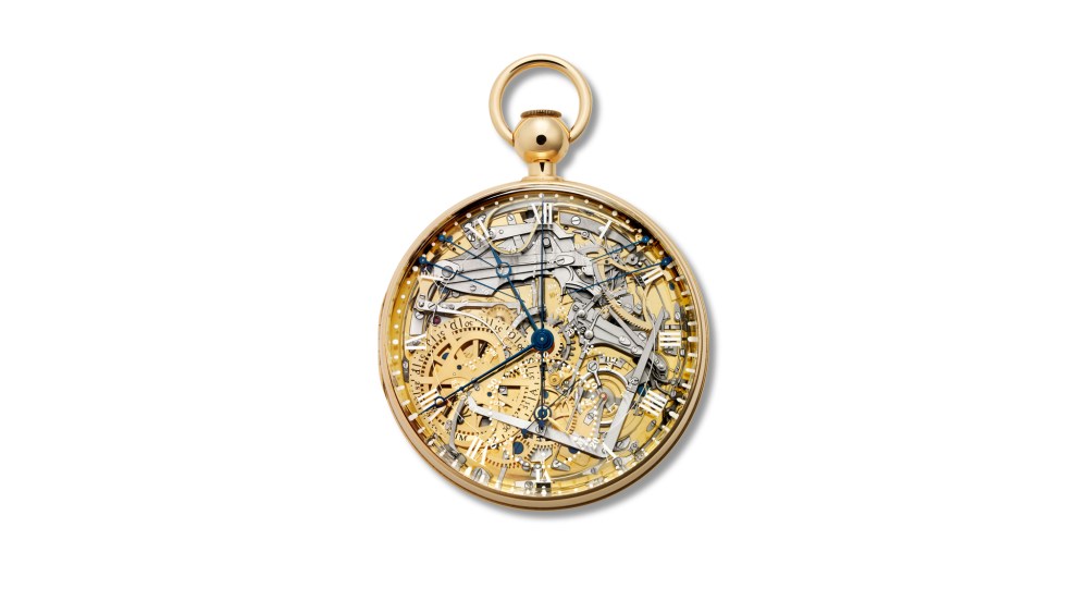 A Marie-Antoinette watch from the “Breguet: Art and Innovation in Watchmaking” exhibit.