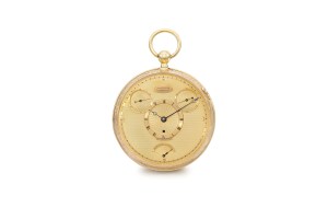 A Tourbillon watch from the “Breguet: Art and Innovation in Watchmaking” exhibit.