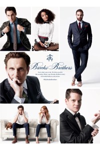 Brooks Brothers fall 2015 campaign.