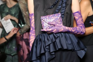 Backstage at Dries Van Noten Spring 2016
