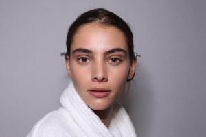 Backstage at Burberry Prorsum Spring 2016