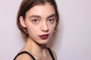 Backstage at Burberry Prorsum Spring 2016