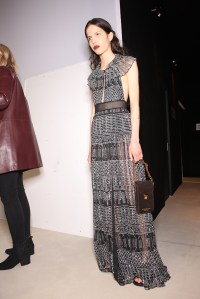 Backstage at Burberry Prorsum Spring 2016