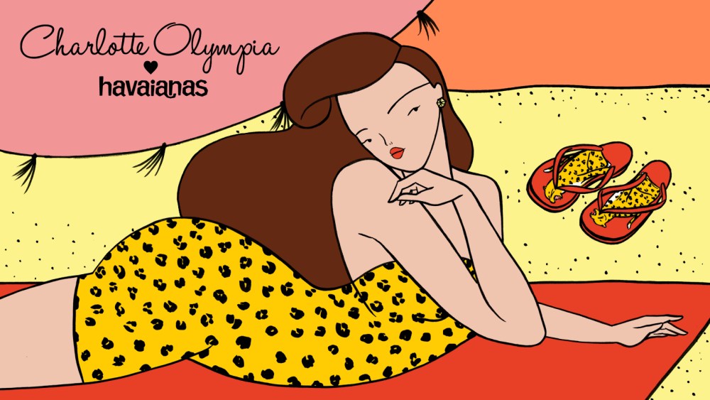Charlotte Olympia Meets Havaianas
