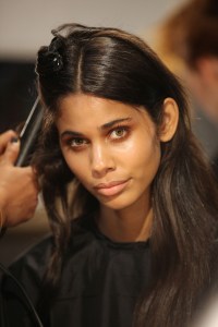 Backstage at Christian Siriano RTW Spring 2016