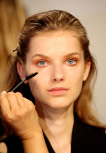Backstage at Christian Siriano RTW Spring 2016