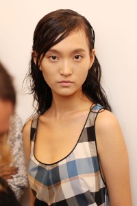 Backstage at Christian Siriano RTW Spring 2016