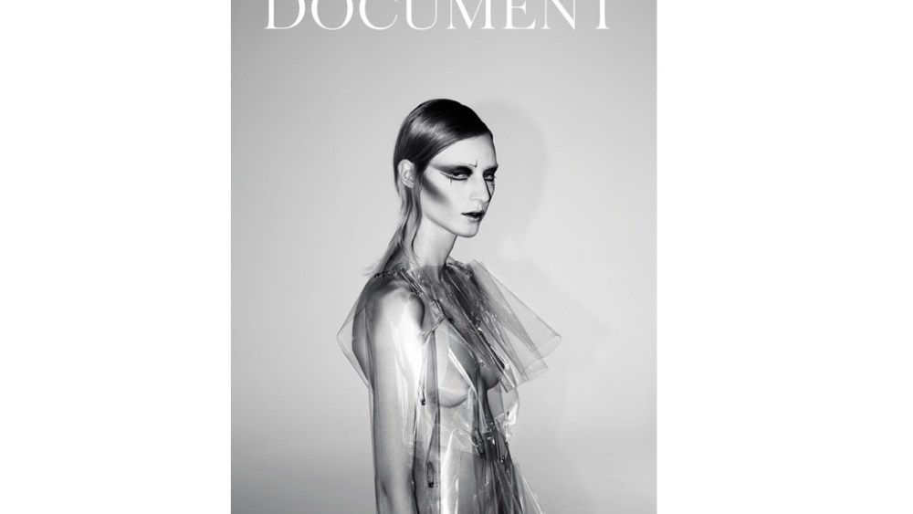 One of the 12 covers of Document's fall-winter 2015 issue