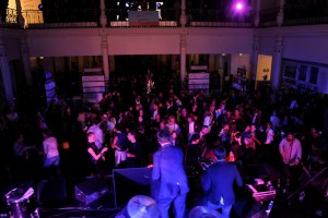 The scene at Le Bon Marché