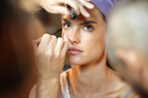 Backstage at Dsquared2 RTW Spring 2016