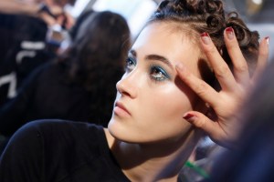 Backstage at Diane Von Furstenberg RTW Spring 2016