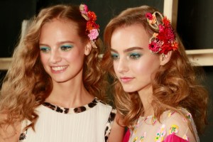 Backstage at Diane Von Furstenberg RTW Spring 2016