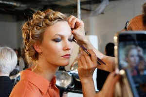 Backstage at Diane Von Furstenberg RTW Spring 2016
