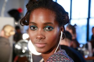 Backstage at Diane Von Furstenberg RTW Spring 2016