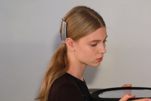 Backstage at Edun RTW Spring 2016