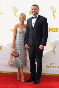 Naomi Watts Liev Schreiber 2015 Emmy Awards
