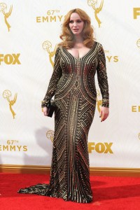 Christina Hendricks 2015 Emmy Awards