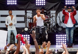 Jussie Smollett, Bryshere Gray and Swizz Beatz, Empire